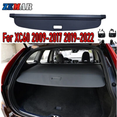 Cubierta de maletero trasero de carga para Volvo XC60 2009-2017 2019-2022 protector de seguridad pantalla Foto 1 de 4