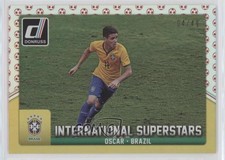 2015 Panini Donruss International Superstars Red Soccer Ball /49 Oscar #36