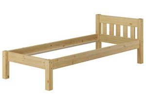 Bett Jugendbett Futonbett Kiefer 90x200 ohne Lattenrost Zubehör Kinderbett - Bild 1 von 12