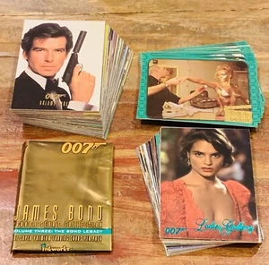 James Bond - Connoisseur's Collection S.3: Complete Base Set (90) 1997 Inkworks - Picture 1 of 1