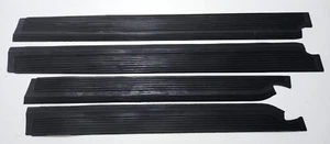 Door Sill Rubber Mat cover Mercedes-Benz W108 W109, 250S 250SE 280S 300SE BLACK - Picture 1 of 3