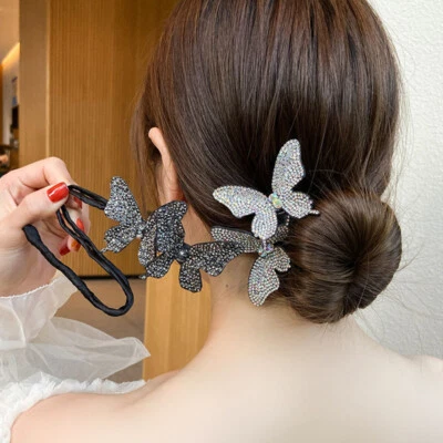 Damen Faul Haar Curler Magic Bequem Clip Draht Schleife Haarnadel Haarband ▶   ↑ - Bild 1 von 4