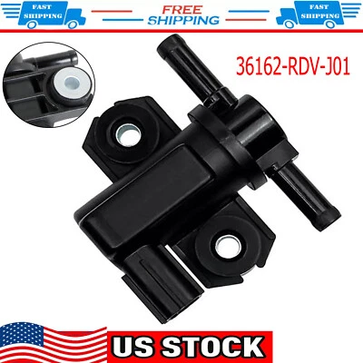 EVAP Vapor Canister Purge Valve Solenoid For 05-10 Honda Odyssey 04-08 Acura TL - Image 1 of 4