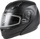 Gmax Md-04S Snow Helmet Solid W/Quick Release Buckle 2Xl Matte Black