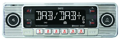 Dietz RETRO300DAB/BT MP3-Autoradio mit DAB Bluetooth USB AUX-IN - Bild 1 von 4