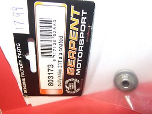 Serpent pulley/shim 21t alu coated 803173