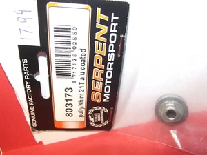 Serpent pulley/shim 21t alu coated 803173 - Picture 1 of 5