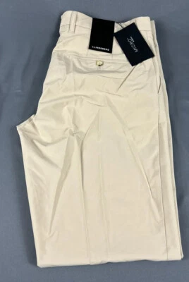 J Lindeberg Golf Pants Khaki 38 x 34 M Ellott Micro Stretch MSRP $135 READ - Image 1 of 4