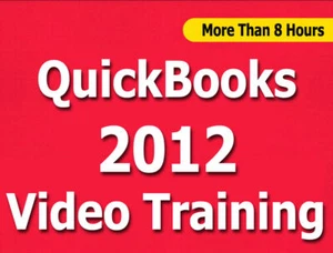 Learn Intuit QUICKBOOKS 2012 Video Training Tutorial CBT - 8+ Hours - Picture 1 of 1
