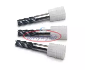 1PCS Titanium Alloy End Mill Milling Cutter For Stainless Steel HRC65 4-Flute - Picture 1 of 7