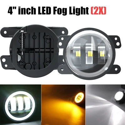 For Ford Ranger PX 2011-2018 LED Front Bumper White Fog Light Lamps Left & Right - Image 1 of 4