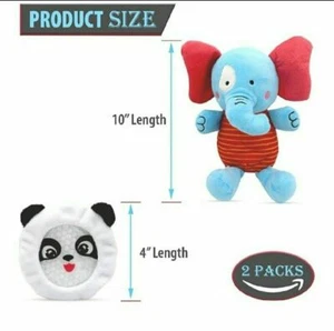 Ellie Elephant Heat Plush Pal Natural Micro Beads - Picture 1 of 2