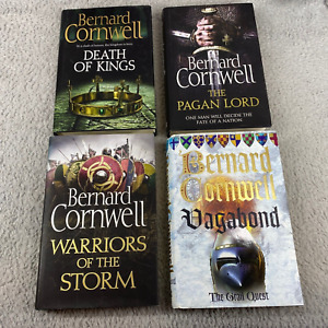 Bernard Cornwell Hardback Book Bundle 4 Fiction Books Three 1st Edition One 3rd