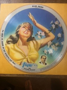VOGUE PICTURE RECORD 78 R-733 Blue Skies / Seville / RARE CHEESECAKE GLAMOUR - Bild 1 von 2