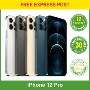 New Apple iPhone 12 Pro 128GB/256GB/512GB Factory Unlocked Free Express - Picture 1 of 9