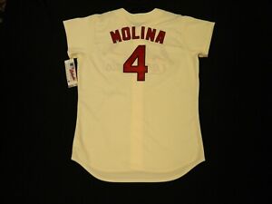 Authentic Yadier Molina St. Louis Cardinals 1967 Turn Back the Clock Jersey 40