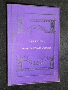 Israel's Pre-Millennial Future (1875) Rev. Edmund Hollond - Christianity - RARE - Imagen 1 de 7