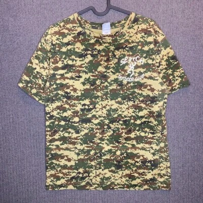 Code V Tshirt Men's Medium Green Camouflage Outdoor Casual Hunt Sport  - Image 1 of 4