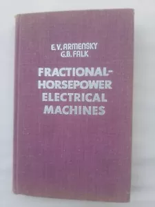 Fractional-Horsepower Electrical Machines by E. V. Armensky & G. B. Falk, 1978 - Imagen 1 de 11