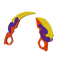 3D Butterfly Claw Knife Carrot Telescopic Cutter Toy Kid Decompression Small Toy