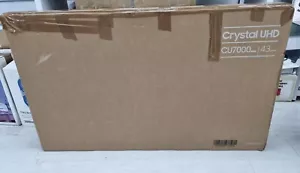 Samsung Crystal CU7020 43 inch Smart 4K Ultra HD LED TV UE43DU7020KXXU(Brandnew) - Picture 1 of 2