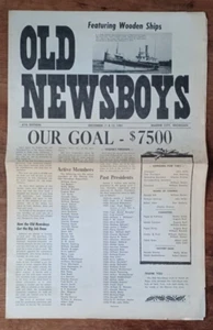 Old Newsboys Newspaper 47th Edition December 11 & 12, 1981 Marine City, Michigan - Picture 1 of 8