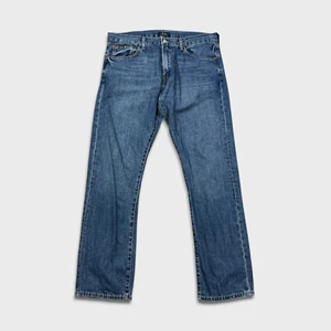 Pantalones de mezclilla Polo Ralph Lauren para hombre 34x32 calidad RL original lavado medio - Imagen 1 de 12