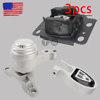 3pc Engine Mount Set for Ford Fusion 1.6L 2013-14 Automatic Motor Mount Kit