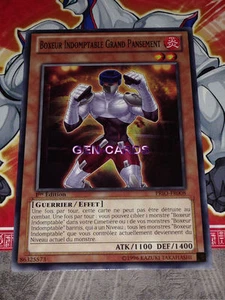 Carte YU GI OH BOXEUR INDOMPTABLE GRAND PANSEMENT PRIO-FR008 x 3 - Picture 1 of 1