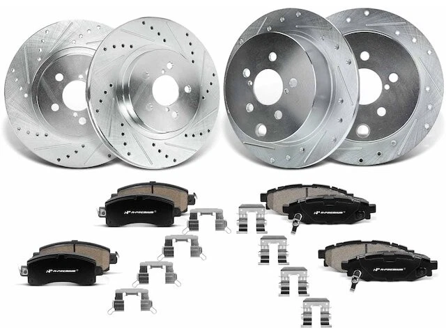 Brake Pad and Rotor Kit For 2017-2022 Subaru Impreza 2.0L H4 2018 2019 GD569BF Foto 1 de 1