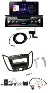 Pioneer DAB Bluetooth Lenkrad USB Autoradio für Ford C-Max Kuga braun - Bild 1 von 11