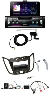 Pioneer DAB Bluetooth Lenkrad USB Autoradio für Ford C-Max Kuga braun - Bild 1 von 4