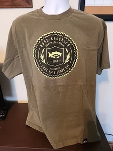 Men's Bass Knuckles Green T-Shirt Size XL - Picture 1 of 4