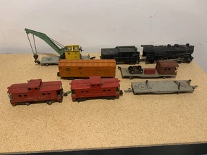 American Flyer Motor 307 mit Tender 2 Begleitwagen plus 3 andere - Bild 1 von 6
