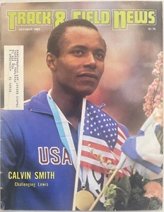 1983 Track and Field News October Calvin Smith, Nike ad - Picture 1 of 24