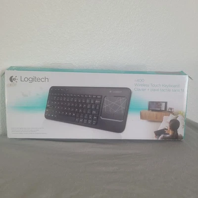 Logitech K400r Teclado Inalámbrico con Touch Pad Delgado Ligero Plano - Imagen 1 de 4