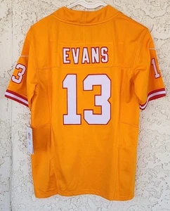 YOUTH Tampa Bay Buccaneers Mike Evans #13 Creamsicle Jersey Size M (10/12) NWT - Picture 1 of 3