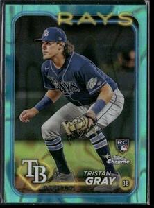 2024 Topps Chrome #8 Tristan Gray Aqua Raywave Refractors #/199 - Bild 1 von 2