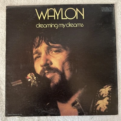Waylon Jennings Dreaming My Dreams 1975 RCA Records APL1-1062 Vinyl Lp - Image 1 of 4