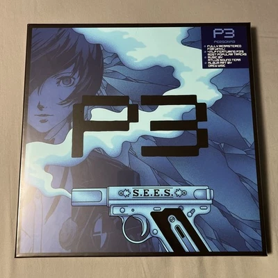 Persona 3 Soundtrack 4LP Vinyl Box Set (iam8bit x Atlus) Brand New & Sealed! - Image 1 of 2