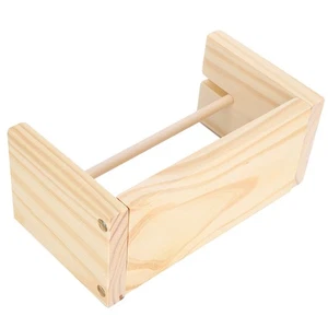 `Twine Holder French Handcrafted Wooden Thread Spool Line String Weaving - Picture 1 of 18