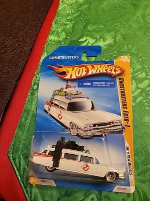 Hot Wheels New Models Cadillac ECTO-1 GHOSTBUSTERS Diecast Toy Car - Image 1 of 2