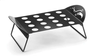 Tostador Jalapeño Antiadherente, 6,25 x 11,5 x 2 pulgadas, Negro - Imagen 1 de 12