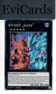 K9-66X Jacks - DOOD-DE047 - Super Rare - 1.Auflage - Picture 1 of 1