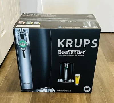 KRUPS BeerTender B100 Heineken & Newcastle Brown Ale DraughtKeg Kegerator SEALED - Image 1 of 4