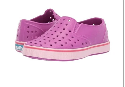 Toddler Native Shoes Miles Water Friendly Slip-On Vegan Sneaker, Size C9- Purp - Image 1 of 4