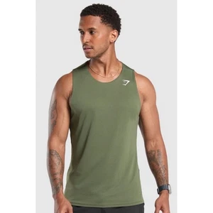 Gymshark Men's Arrival Tank Green Size S - Picture 1 of 8