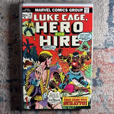 Hero for Hire #16 NM- 1973 Billy Graham Cover - Image 1 of 2