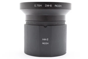 Ricoh DW-6 0.79x Conversione Obiettivo Con / HA-2 Adattatore per GX100 GX200 [ - Picture 1 of 12