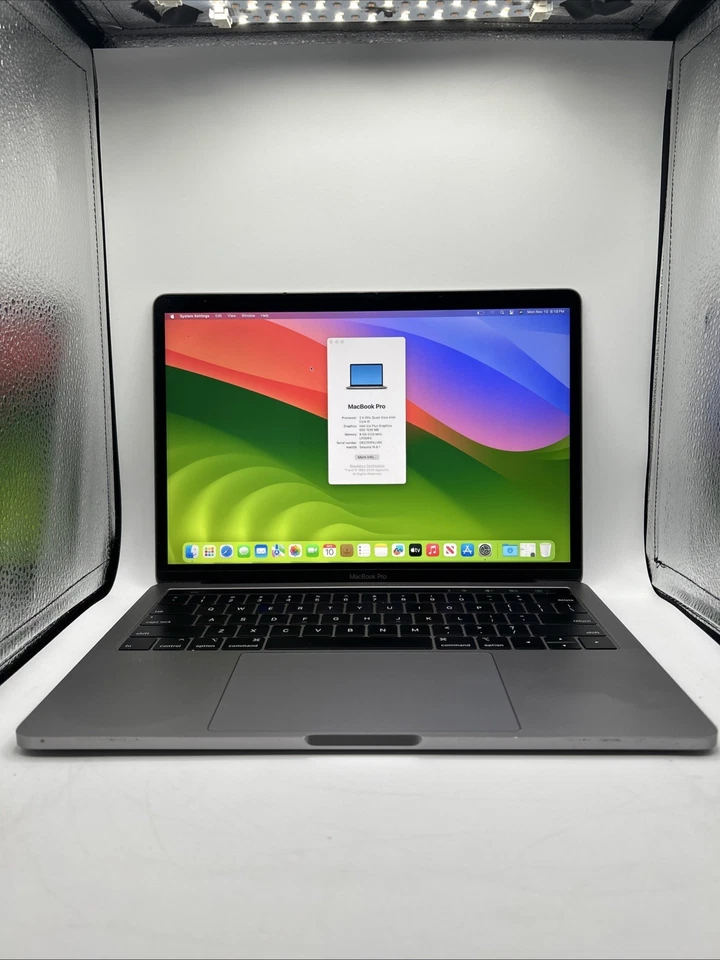 Apple MacBook Pro 13” 2019 Retina i5 2.4Ghz 8GB 256GB SSD Touch Bar – Good! - Image 1 of 4